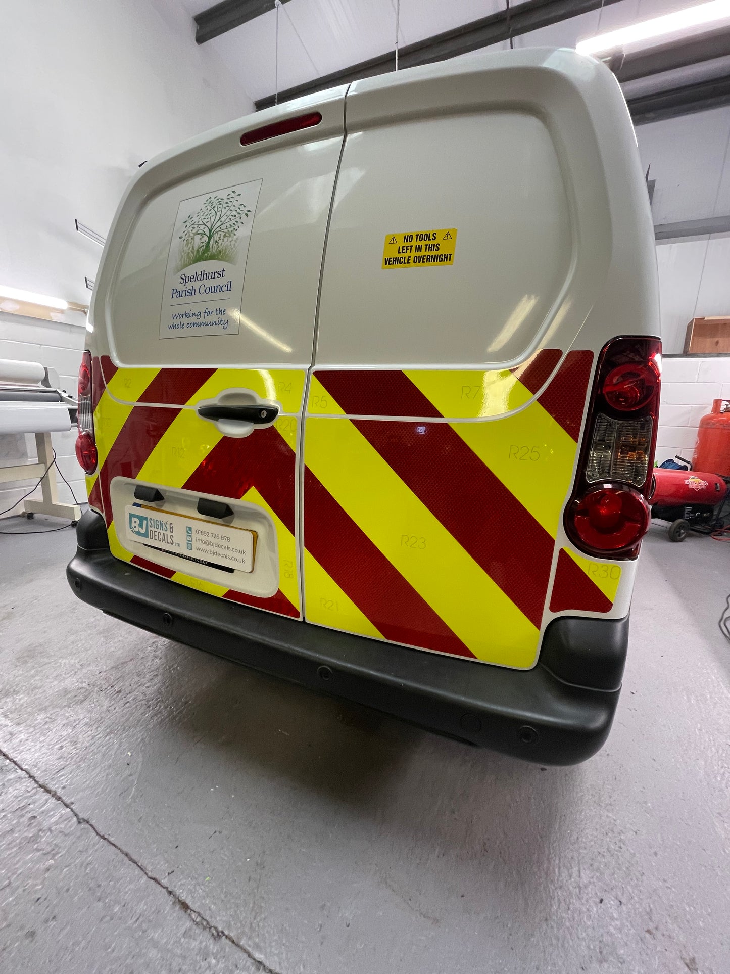 Vehicle Chevrons - Installed by our expert technicians