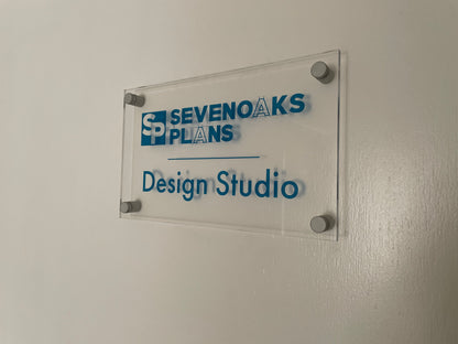 Acrylic Sign - Clear