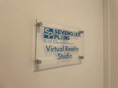 Acrylic Sign - Clear
