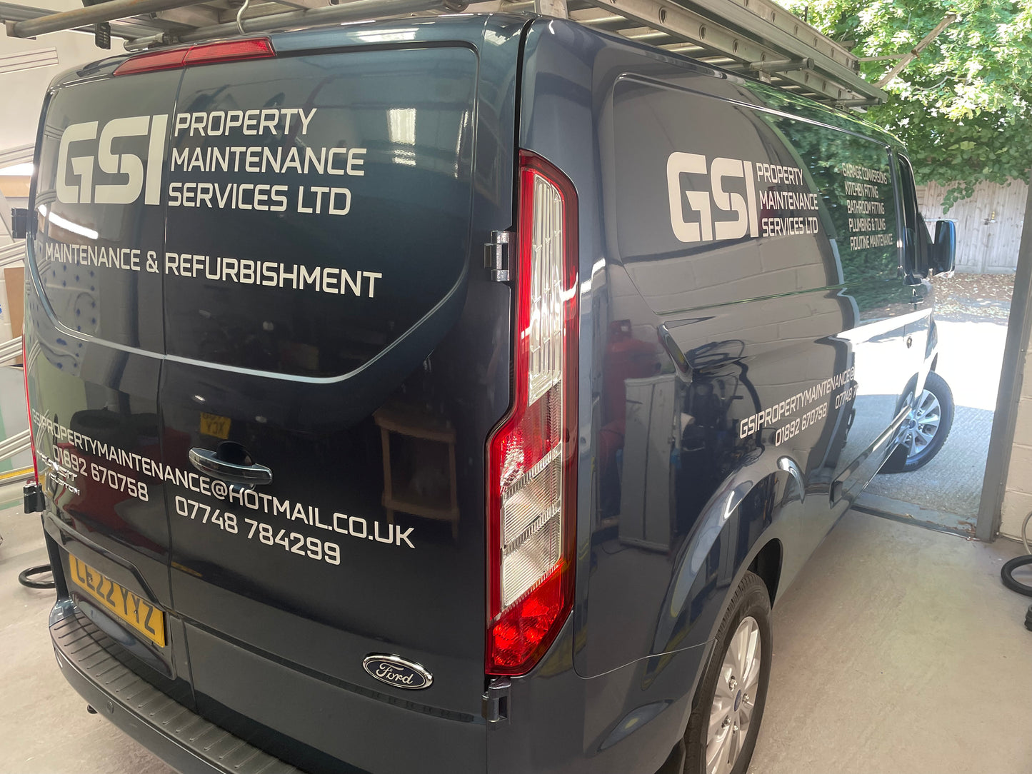 Bronze Package - Coloured Vinyl Vehicle Graphics - Installed