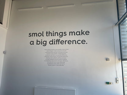 Vinyl Wall Graphics - Smooth Wall