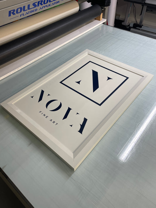 Traditional Hanging sign - Framed Aluminium