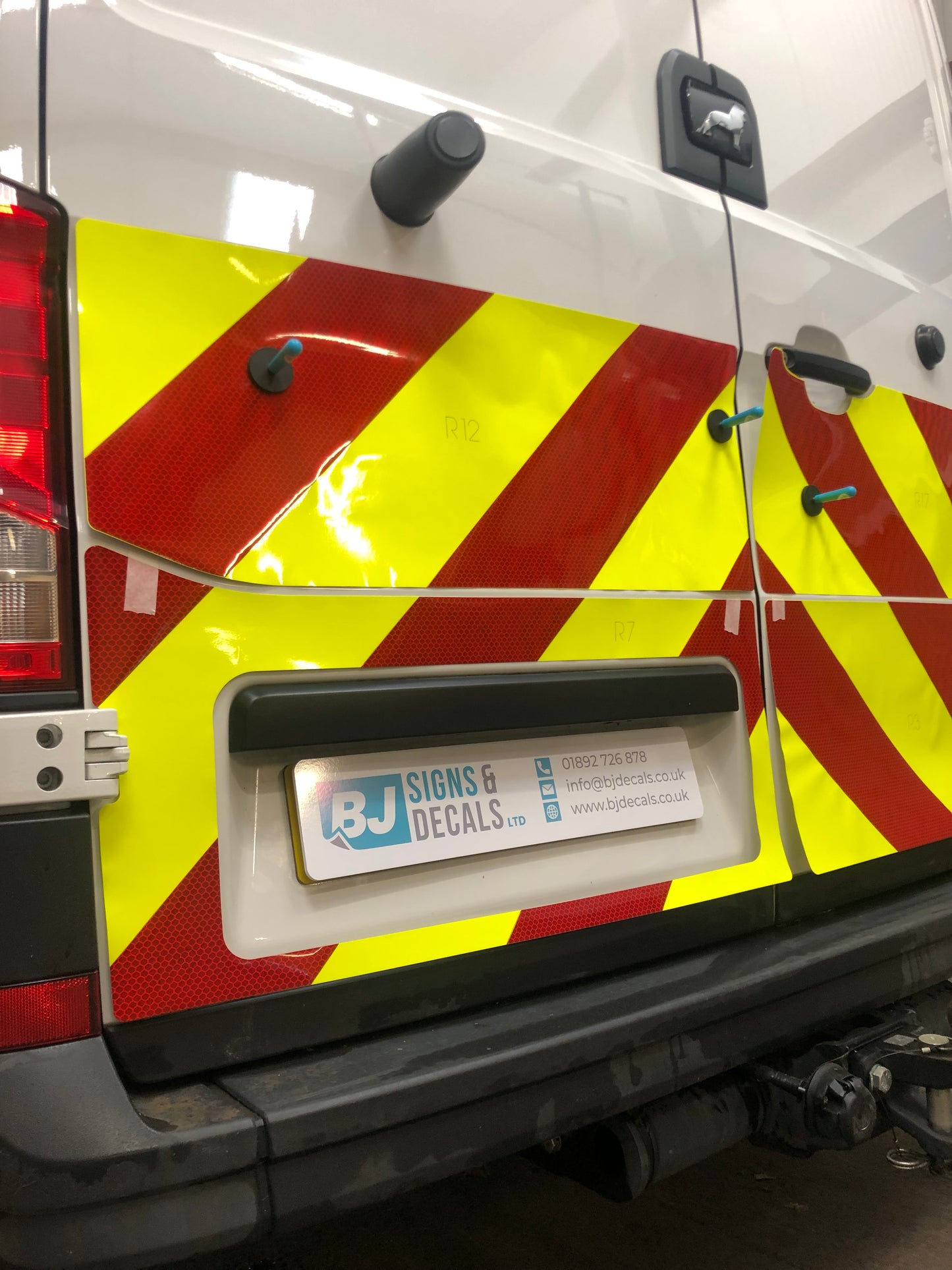 Vehicle Chevrons - Installed by our expert technicians