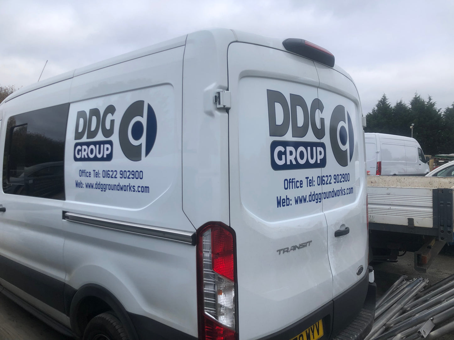 Bronze Package - Coloured Vinyl Vehicle Graphics - Installed