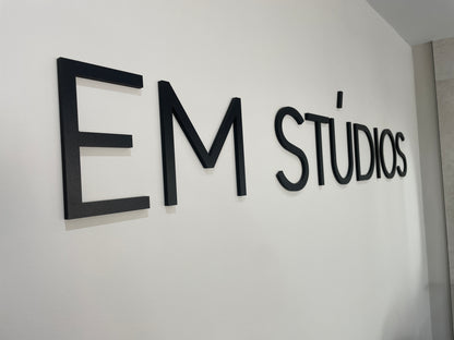 3D Printed Foamex Letter Sign