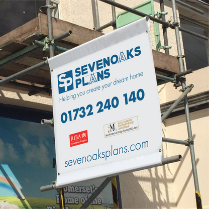 Printed Scaffolding Banner